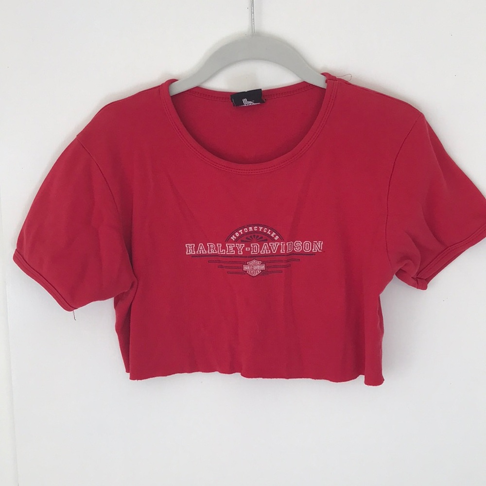 Harley-Davidson cropped top